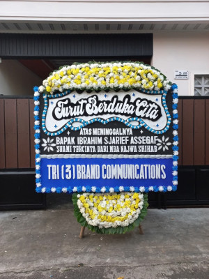 Papan Bunga Duka di Panyabungan Selatan